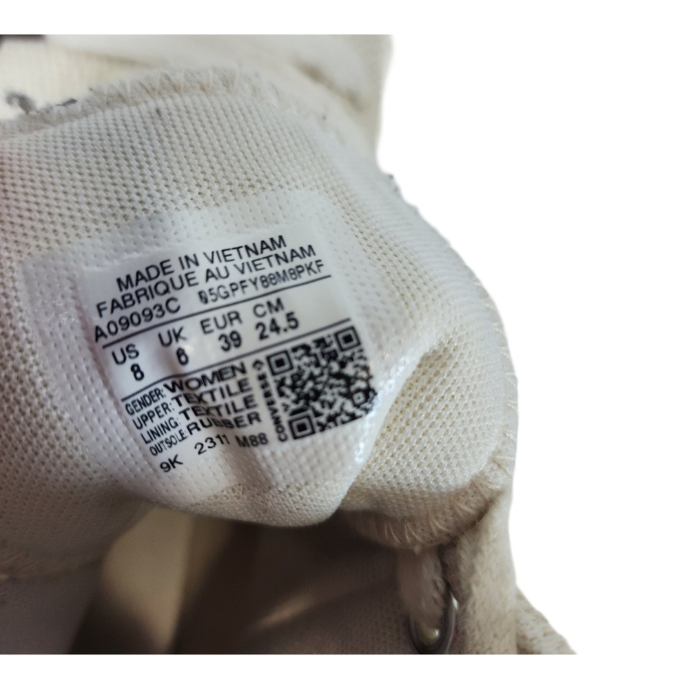 Converse Chuck Taylor All Star Lift High Platform Egret Cream A09093C Womens 8 - Picture 8 of 16